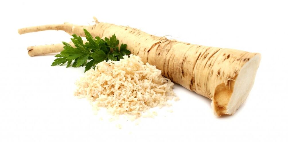 horseradish and elderberry rub for cervical osteochondrosis