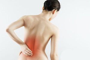 pain in the lower back