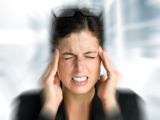 Dizziness and headaches are often upset when osteochondrosis cervical